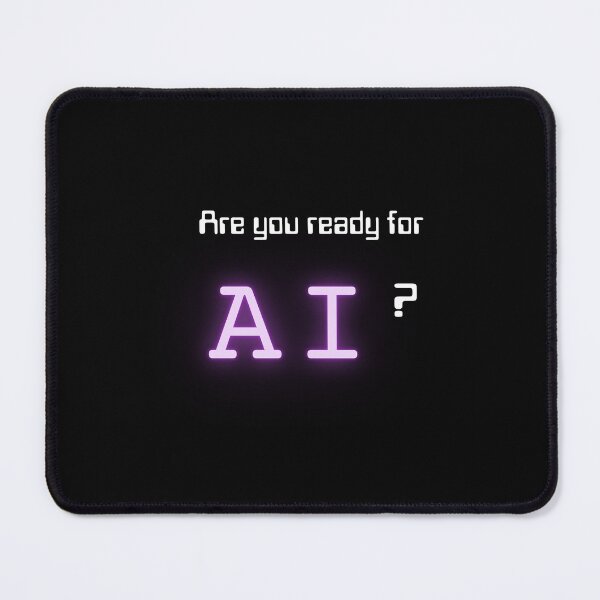 Item preview, AI Are you ready (Neon Purple) designed and sold by ProjectLui.