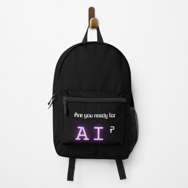 Item preview, AI Are you ready (Neon Purple) designed and sold by ProjectLui.