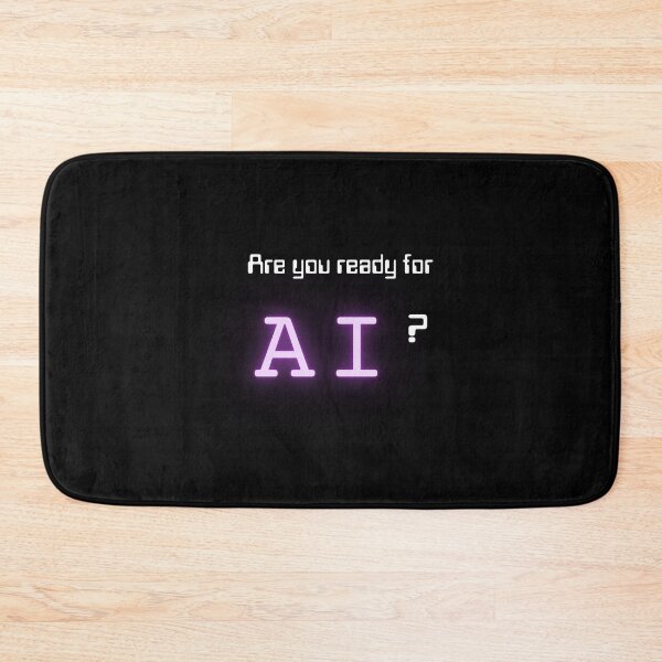 Item preview, AI Are you ready (Neon Purple) designed and sold by ProjectLui.