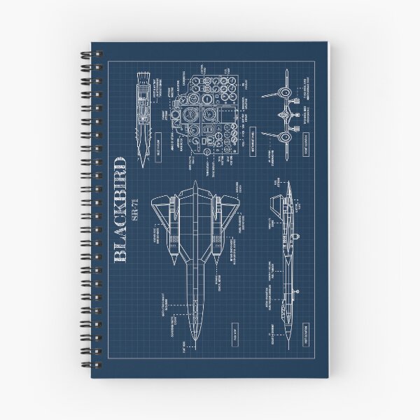 Item preview, Blackbird SR-71 (Navy Blueprint) designed and sold by BGALAXY.