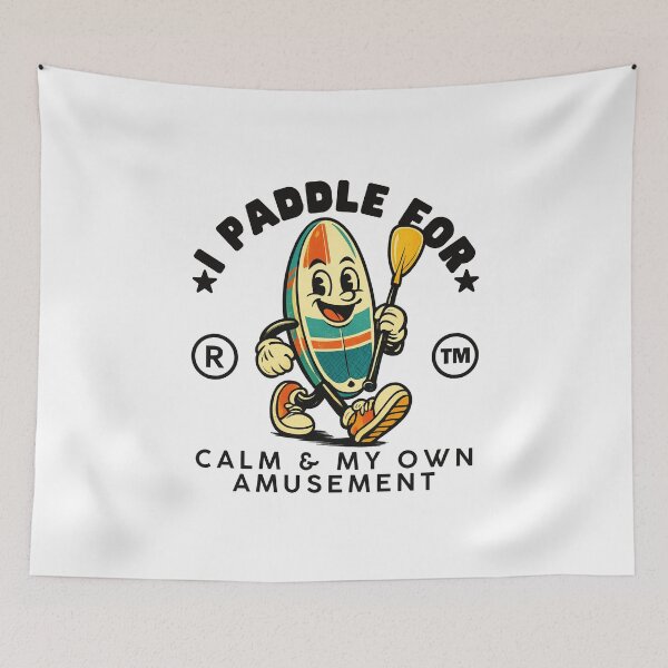 Item preview, Paddle Boarding : I paddle for calm and my own amusement designed and sold by Peerless-Prime.