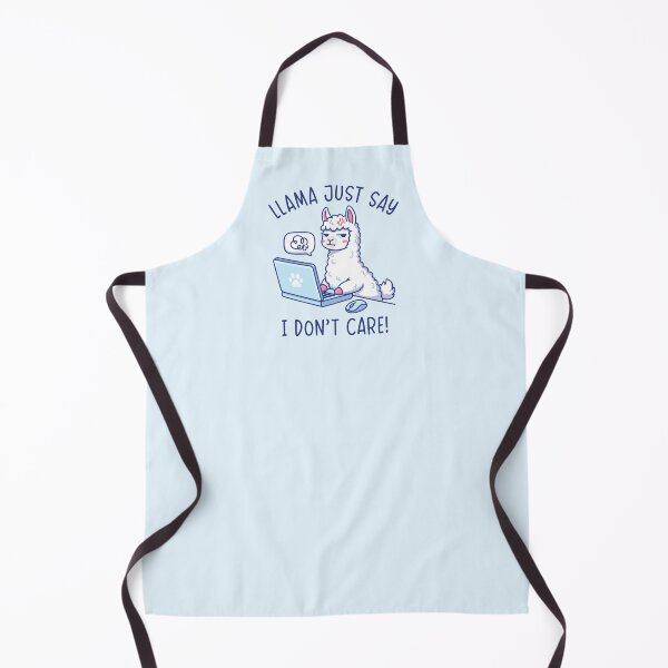 Item preview, Llama Just Say I Don't Care - Funny Llama Office Humor Pun Design designed and sold by Brogress Project.