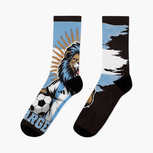 Item preview, Argentina Lion Football Mascot designed and sold by Majorprint.