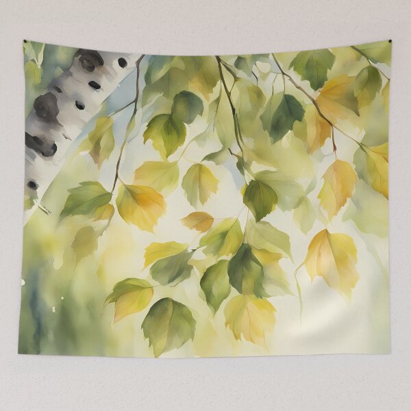 Item preview, Birch Leaves in Sunlight designed and sold by CalmnessbyChoice.