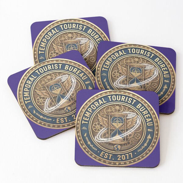 Item preview, Temporal Tourist Bureau insignia designed and sold by Fruit-Fletcher.