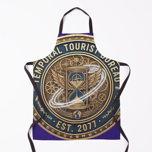 Item preview, Temporal Tourist Bureau insignia designed and sold by Fruit-Fletcher.