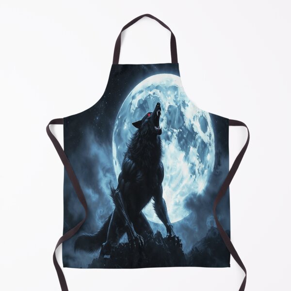 Item preview, Lone Wolf at Moonrise designed and sold by NovaDigitalArt45.