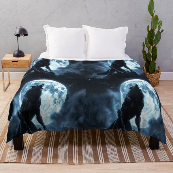 Item preview, Lone Wolf at Moonrise designed and sold by NovaDigitalArt45.