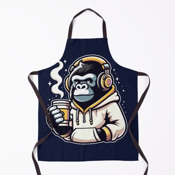 Item preview, Coffee Gorilla – Chill Vibes in Streetwear Style designed and sold by Dogandesighn.