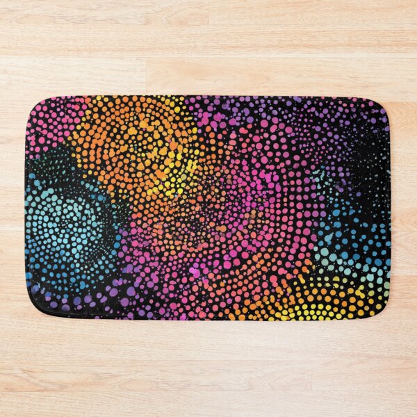 Item preview, Aboriginal Inspired Dot Art - Night Mirage designed and sold by GrinGalore.