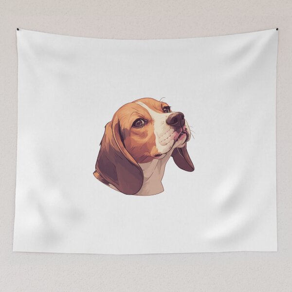 Item preview, Happy Tricolor Beagle designed and sold by SMARTKIT DESIGNAGENCY.