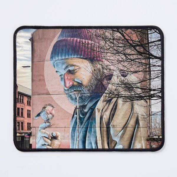 Item preview, Street Mural on Glasgow Tenement designed and sold by RJW Images.
