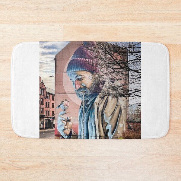 Item preview, Street Mural on Glasgow Tenement designed and sold by RJW Images.