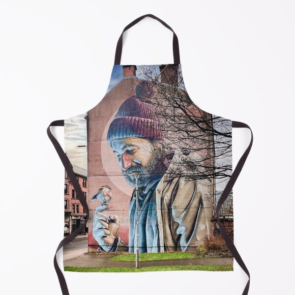 Item preview, Street Mural on Glasgow Tenement designed and sold by RJW Images.