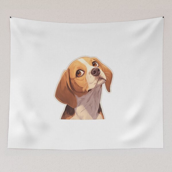 Item preview, Happy Tricolor Beagle designed and sold by SMARTKIT DESIGNAGENCY.