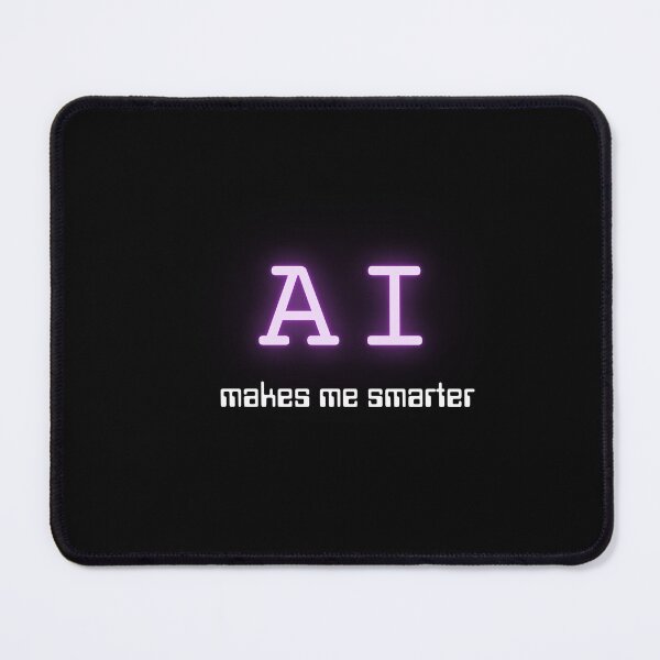 Item preview, AI makes me smarter (Neon Purple) designed and sold by ProjectLui.