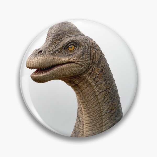 Item preview, Majestic Brachiosaurus Head - Lifelike Dinosaur Close-up, Transparent background designed and sold by Clavivs.