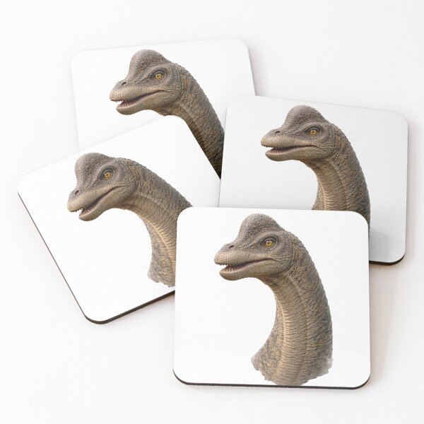 Item preview, Majestic Brachiosaurus Head - Lifelike Dinosaur Close-up, Transparent background designed and sold by Clavivs.