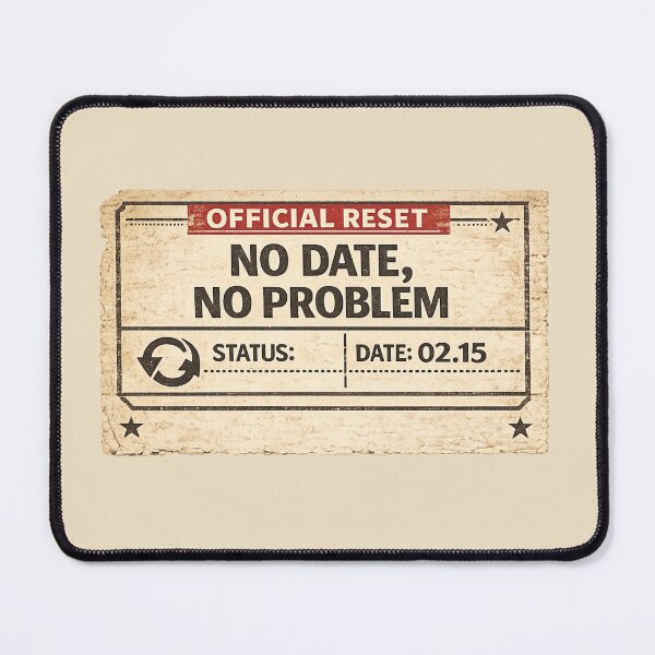 Item preview, No Date, No Problem – Official Reset Funny Valentine Shirt designed and sold by Purdiole-art.