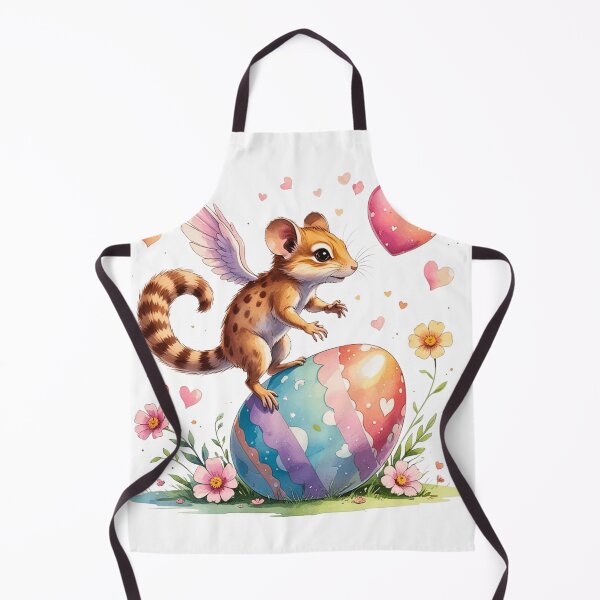 Item preview, Cute Winged Jerboa on Easter Egg Watercolor designed and sold by AQUILAKREO.