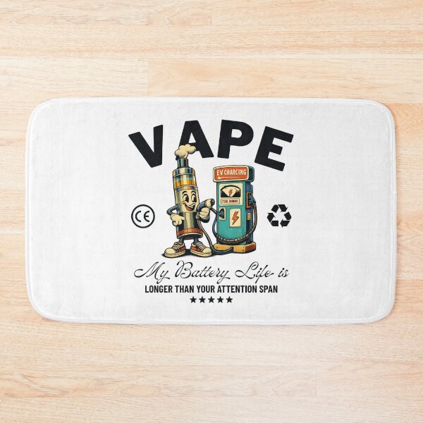 Item preview, Vape : my battery life is longer than your attention span designed and sold by Peerless-Prime.