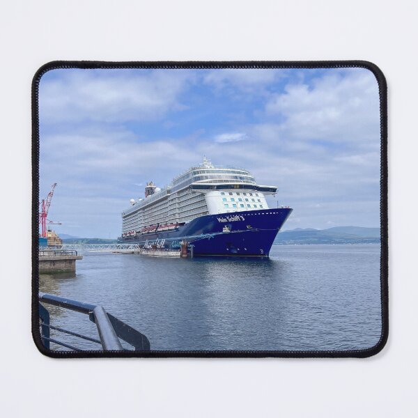 Item preview, Cruise Ship Mein Schiff 3 at Greenock designed and sold by RJW Images.
