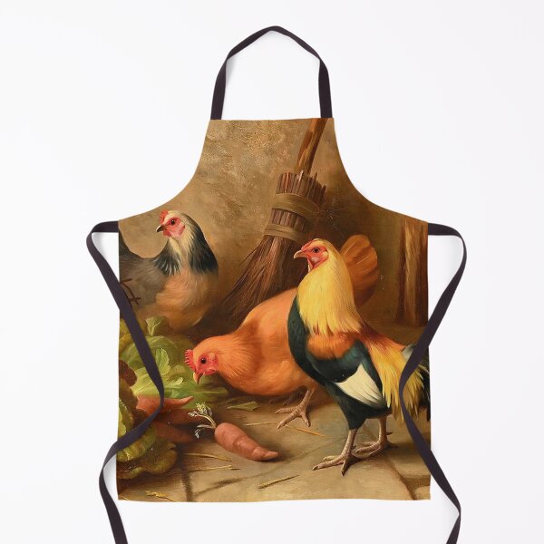 Item preview, Chickens Alongside Vegetables designed and sold by tomorrowsart.