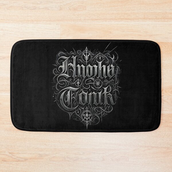Item preview, Gothic Black Typography Art – Medieval Occult Lettering Design designed and sold by Uglyandcute.