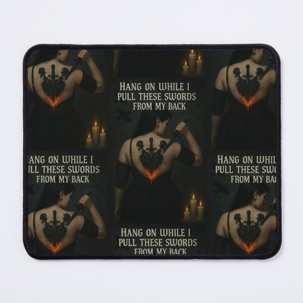 Item preview, Three of Swords Tarot Meme designed and sold by Earth Nature Creations.
