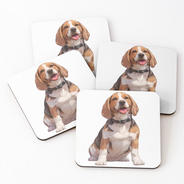 Item preview, Happy Tricolor Beagle designed and sold by SMARTKIT  DESIGNAGENCY.
