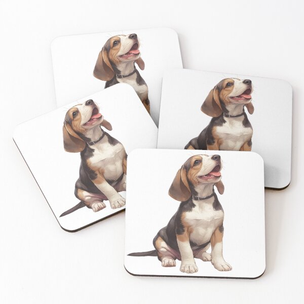 Item preview, Happy Tricolor Beagle designed and sold by SMARTKIT  DESIGNAGENCY.