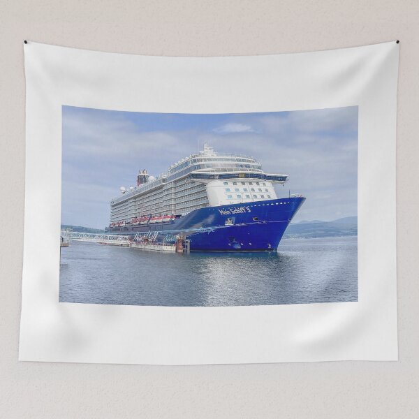 Item preview, Cruise Ship Mein Schiff 3 at Greenock designed and sold by RJW Images.
