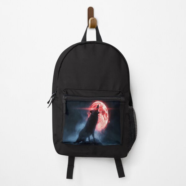 Item preview, Scarlet Moon Wolf Cry designed and sold by NovaDigitalArt45.