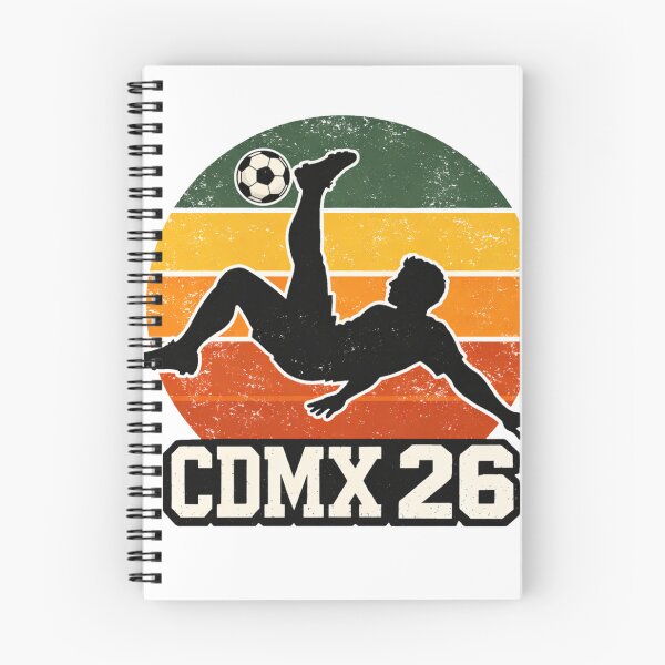 Item preview, CDMX '26 Retro Soccer Silhouette - Vintage Mexico City Football Fan Art designed and sold by Final Whistle Art.