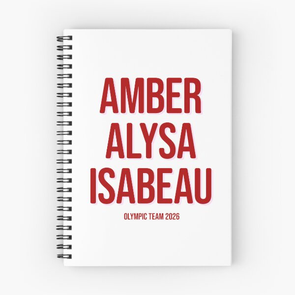 Item preview, Amber Glenn, Alysa Liu and Isabeau Levito: our favorite Olympic trio designed and sold by stationarylift.