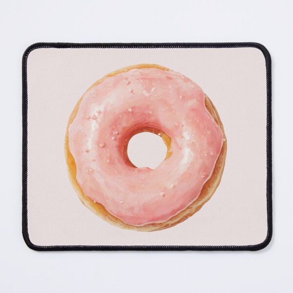 Item preview, Strawberry Glazed Doughnut designed and sold by Violet Peonies.