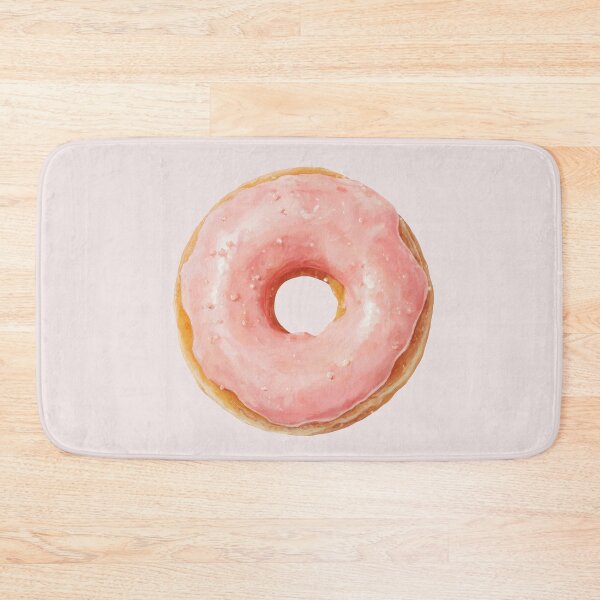 Item preview, Strawberry Glazed Doughnut designed and sold by Violet Peonies.