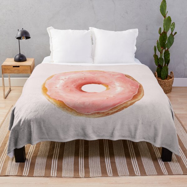 Item preview, Strawberry Glazed Doughnut designed and sold by Violet Peonies.