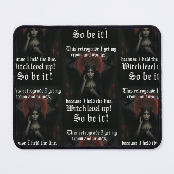 Item preview, Witch Retrograde Phoenix Meme designed and sold by Earth Nature Creations.