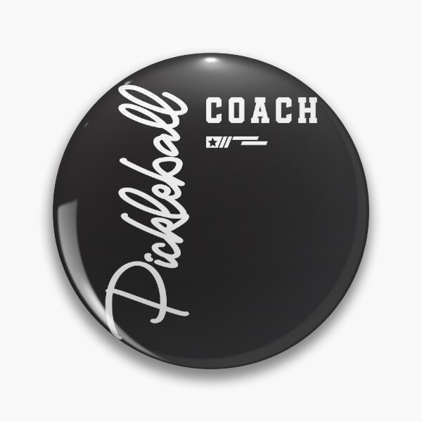 Artikelvorschau, Pickleball Coach Klassisches Platzdesign für Trainer entworfen und verkauft von cidolopez.