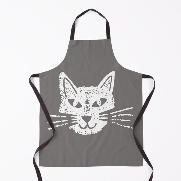 Item preview, cat face abstract white color designed and sold by sowaibur.