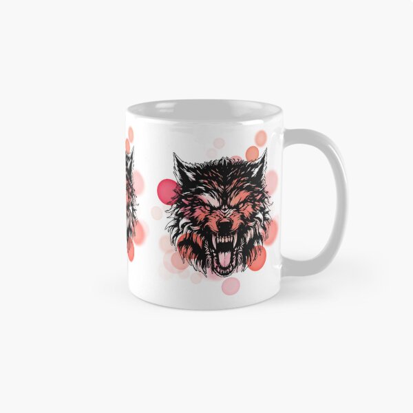 Item preview, Wolf Showing Teeth – Animal Illustration designed and sold by iamKRUK.