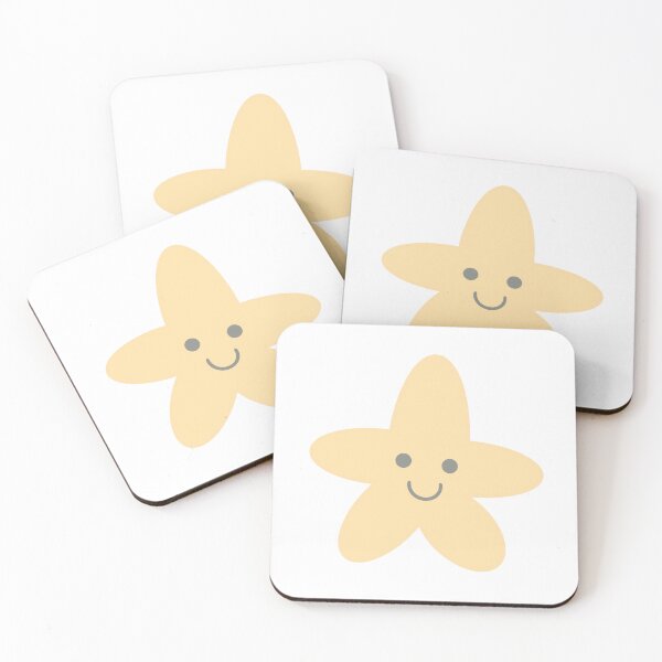 Item preview, Cute Smiling Star Minimal Illustration designed and sold by Porpor Artwork.