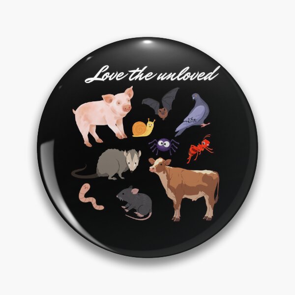 Item preview, Love the Unloved Animals, Farm Animals, Insects, Birds, Rodents, Worms designed and sold by SuchWowDesign.