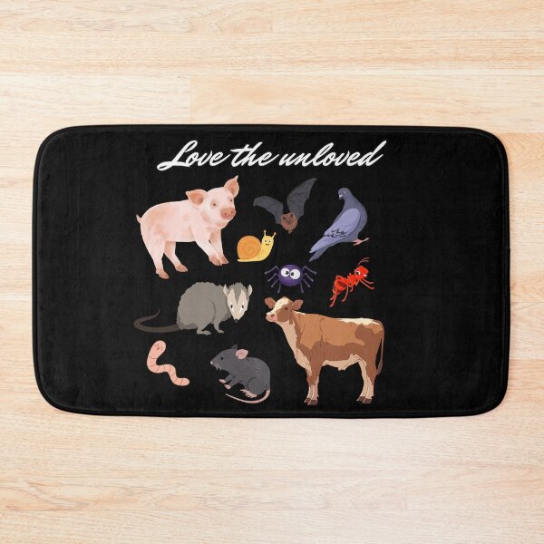 Item preview, Love the Unloved Animals, Farm Animals, Insects, Birds, Rodents, Worms designed and sold by SuchWowDesign.