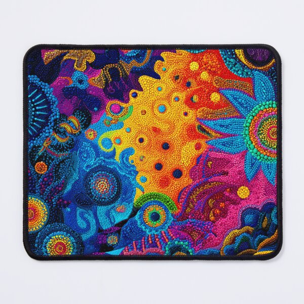 Item preview, Aboriginal Inspired Dot Art - Psychedelic Dreams designed and sold by GrinGalore.