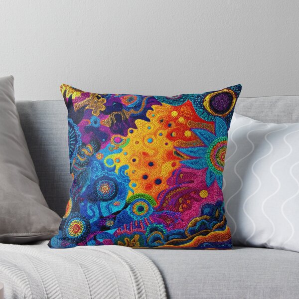Item preview, Aboriginal Inspired Dot Art - Psychedelic Dreams designed and sold by GrinGalore.
