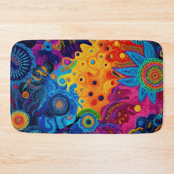 Item preview, Aboriginal Inspired Dot Art - Psychedelic Dreams designed and sold by GrinGalore.