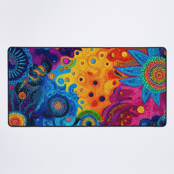Item preview, Aboriginal Inspired Dot Art - Psychedelic Dreams designed and sold by GrinGalore.