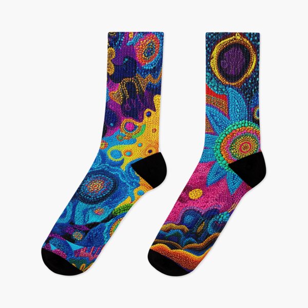 Item preview, Aboriginal Inspired Dot Art - Psychedelic Dreams designed and sold by GrinGalore.